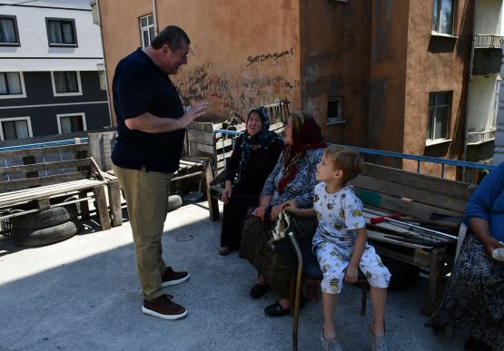 BAŞKAN TEKİN, DEVAM EDEN ÇALIŞMALARI YERİNDE İNCELEDİ