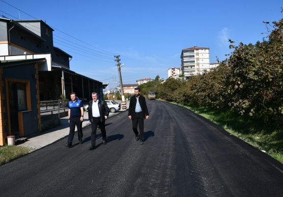 ALAPLI’DA ASFALT ÇALIŞMALARI BAŞLADI: 10 BİN TON SICAK ASFALT SERİLECEK.