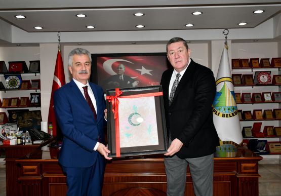 DANIŞTAY BAŞKANI ZEKİ YİĞİT’TEN ALAPLI BELEDİYESİ’NE ZİYARET