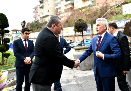 DANIŞTAY BAŞKANI ZEKİ YİĞİT’TEN ALAPLI BELEDİYESİ’NE ZİYARET