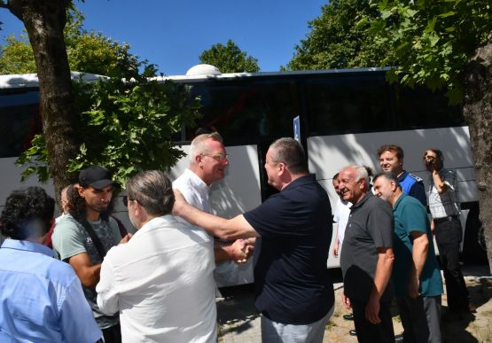 ALMAN HEYETİ ALAPLI'DAN GÖNÜL DOLUSU ANILARLA AYRILDI.