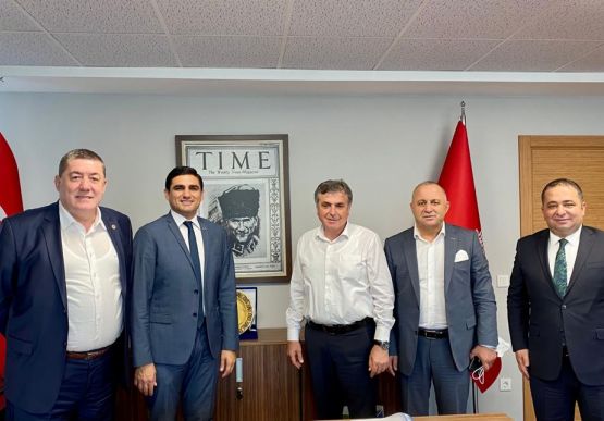 Belediye Başkanımız Nuri Tekin, İstanbul Büyükşehir Belediye Başkanı Ekrem İmamoğlu’nu ziyaret etti.