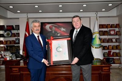 DANIŞTAY BAŞKANI ZEKİ YİĞİT’TEN ALAPLI BELEDİYESİ’NE ZİYARET