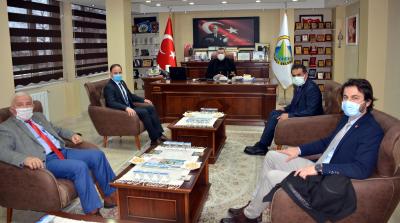 Zonguldak CHP Milletvekilleri Ünal Demirtaş ve Deniz Yavuzyılmaz, Belediyemizi ziyaret etti.